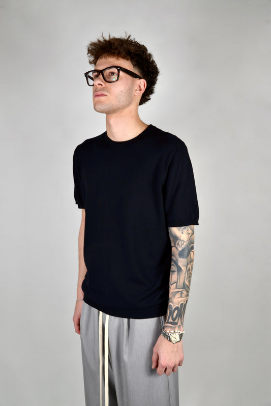 Camiseta Hilo Premium Negra