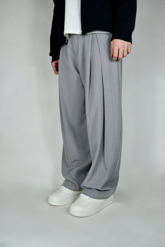 Pantalón Raya Diplomática Gris