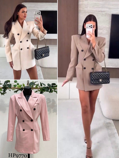 Vestido Madame Blazer Doppiopetto 4 Colores