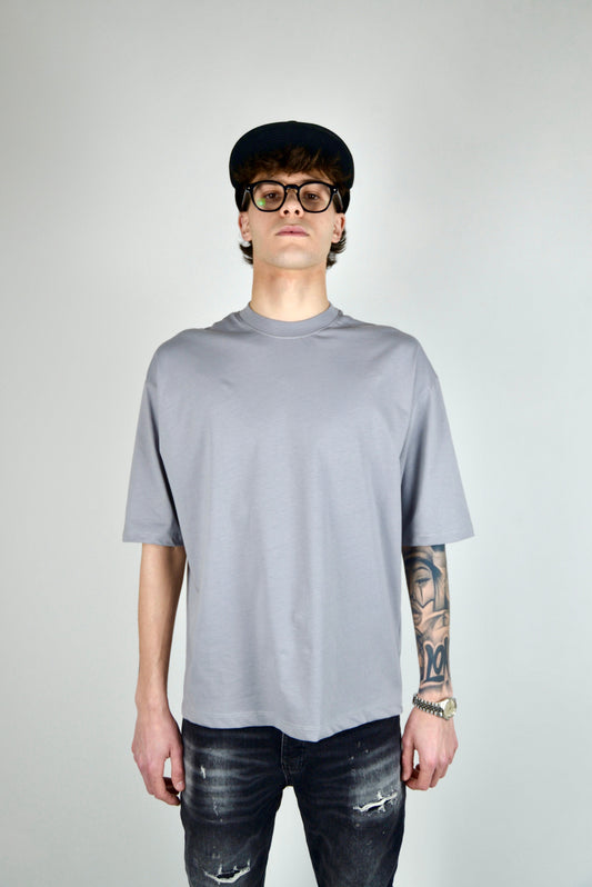 Camiseta Corta Gris