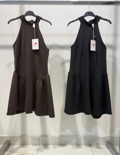 Vestido Stone Midi Sin Mangas + Medias de Regalo