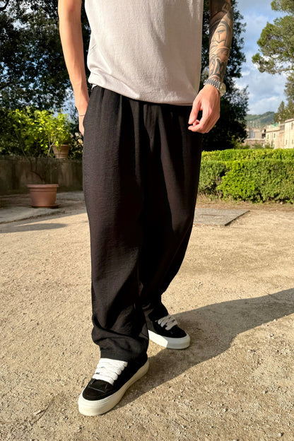 Pantalón Lino Negro