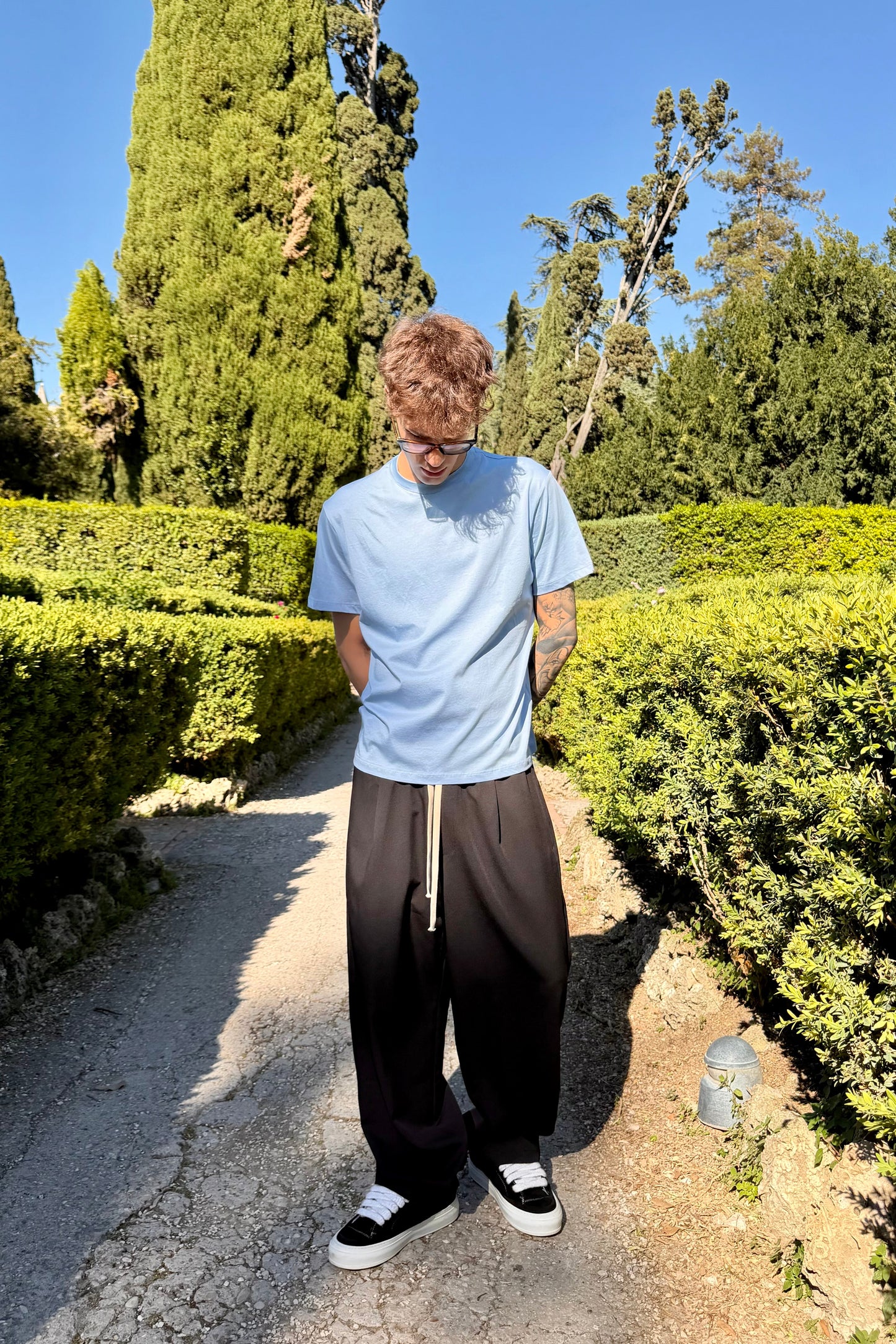 Camiseta Azul Celeste