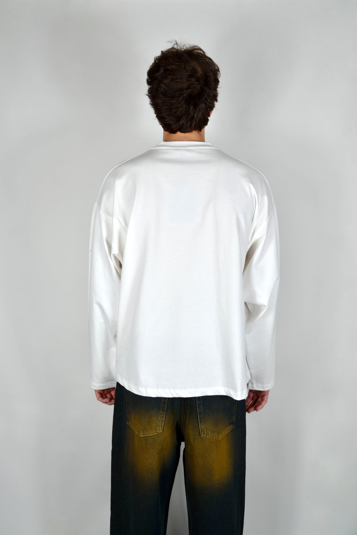 Camiseta Manga Larga Blanco
