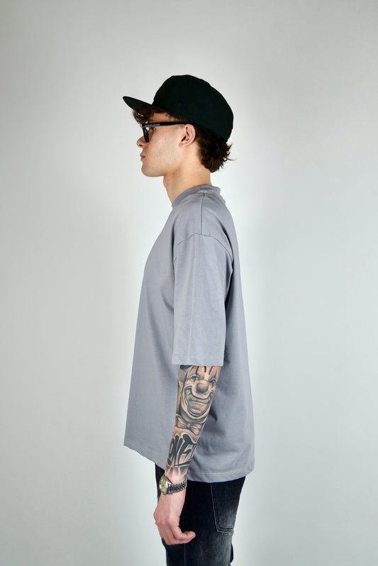 Camiseta Corta Gris