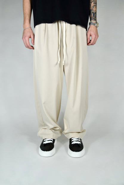 Pantalón Elegante Crema