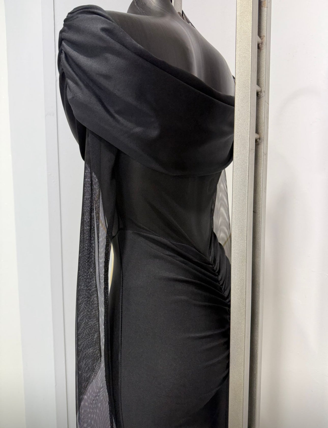 Vestido Velato Transparencias Sensual Noche
