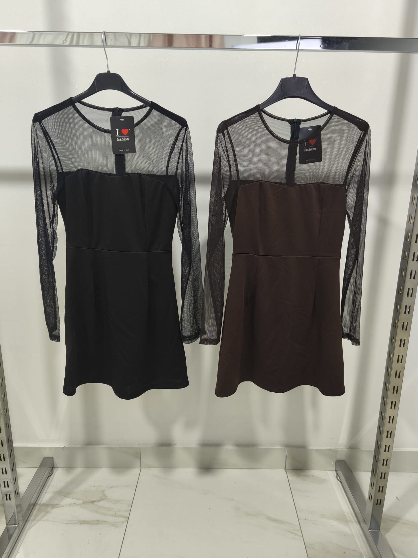 Vestido Velar Midi Manga Larga Velada Elegante