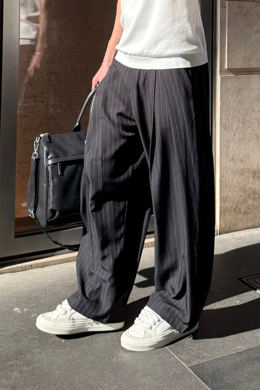 Pantalón Raya Diplomática Negro