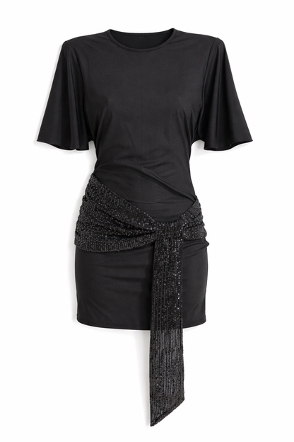 Vestido Angel Midi Lentejuelas para Boda y Gala