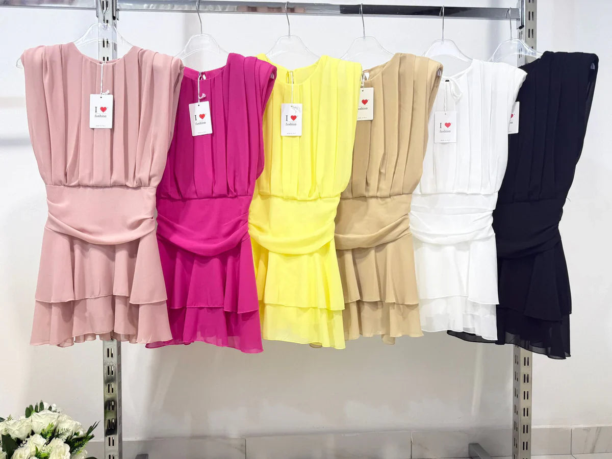 Vestido Tutina Reina Sin Mangas 12 Colores
