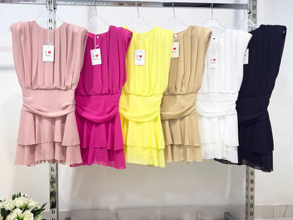 Vestido Tutina Reina Sin Mangas 12 Colores