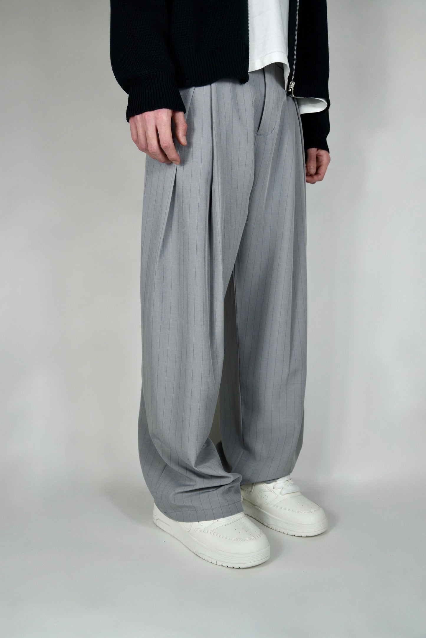 Pantalón Raya Diplomática Gris