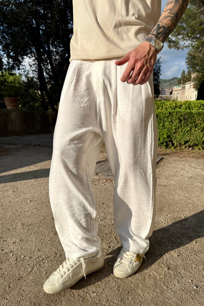 Pantalón Lino Blanco