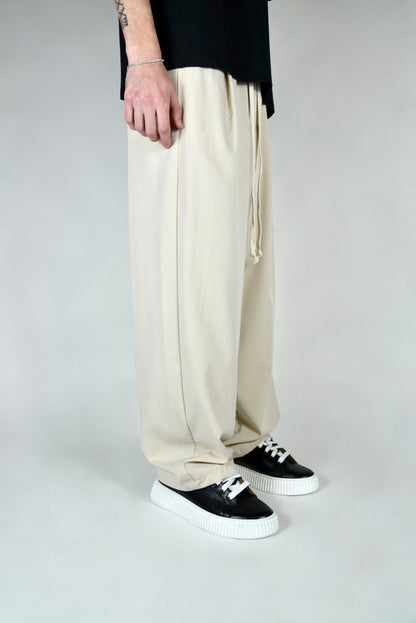 Pantalón Elegante Crema