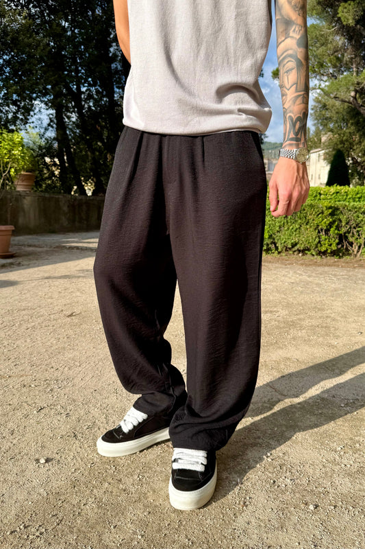 Pantalón Lino Negro