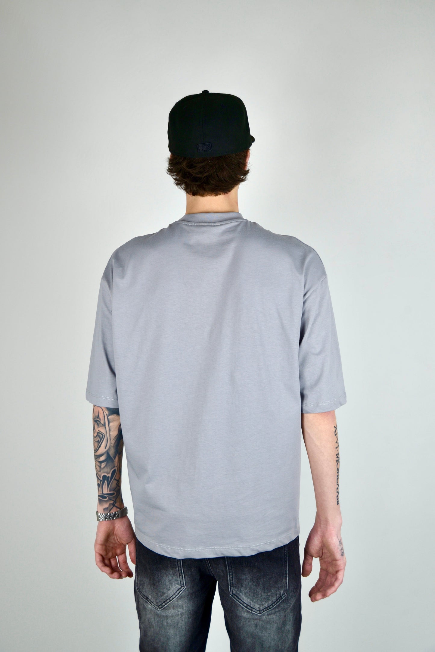 Camiseta Corta Gris
