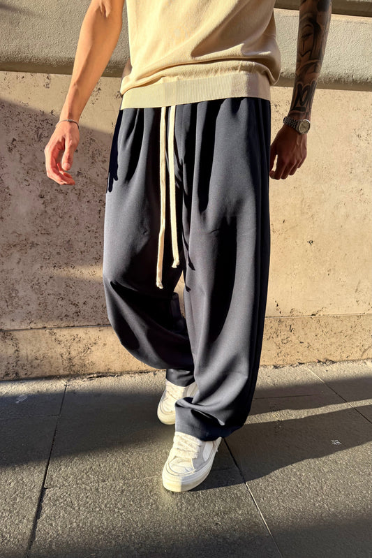 Pantalón Elegante Azul Medianoche