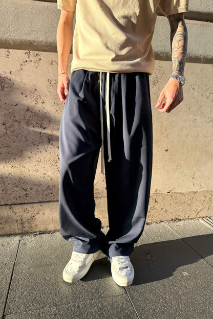 Pantalón Elegante Azul Medianoche