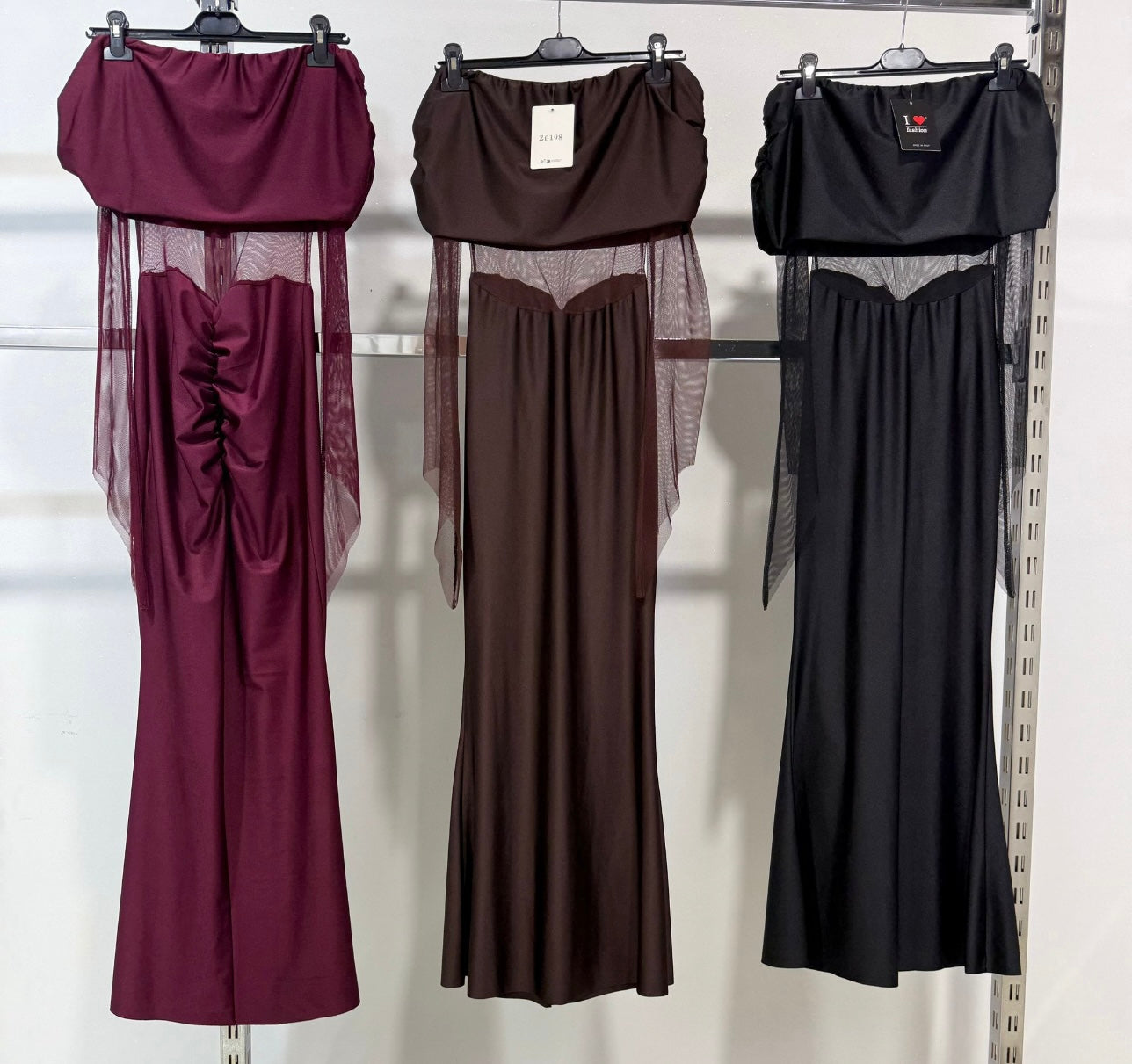 Vestido Velato Transparencias Sensual Noche