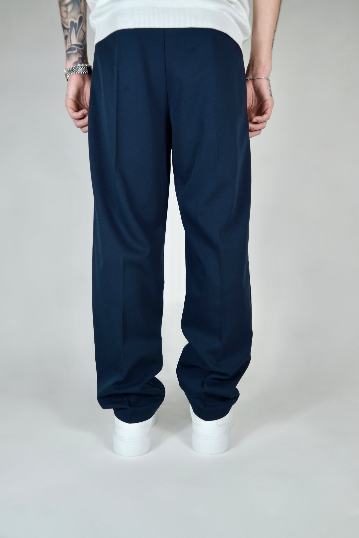 Pantalón de Vestir Azul Medianoche