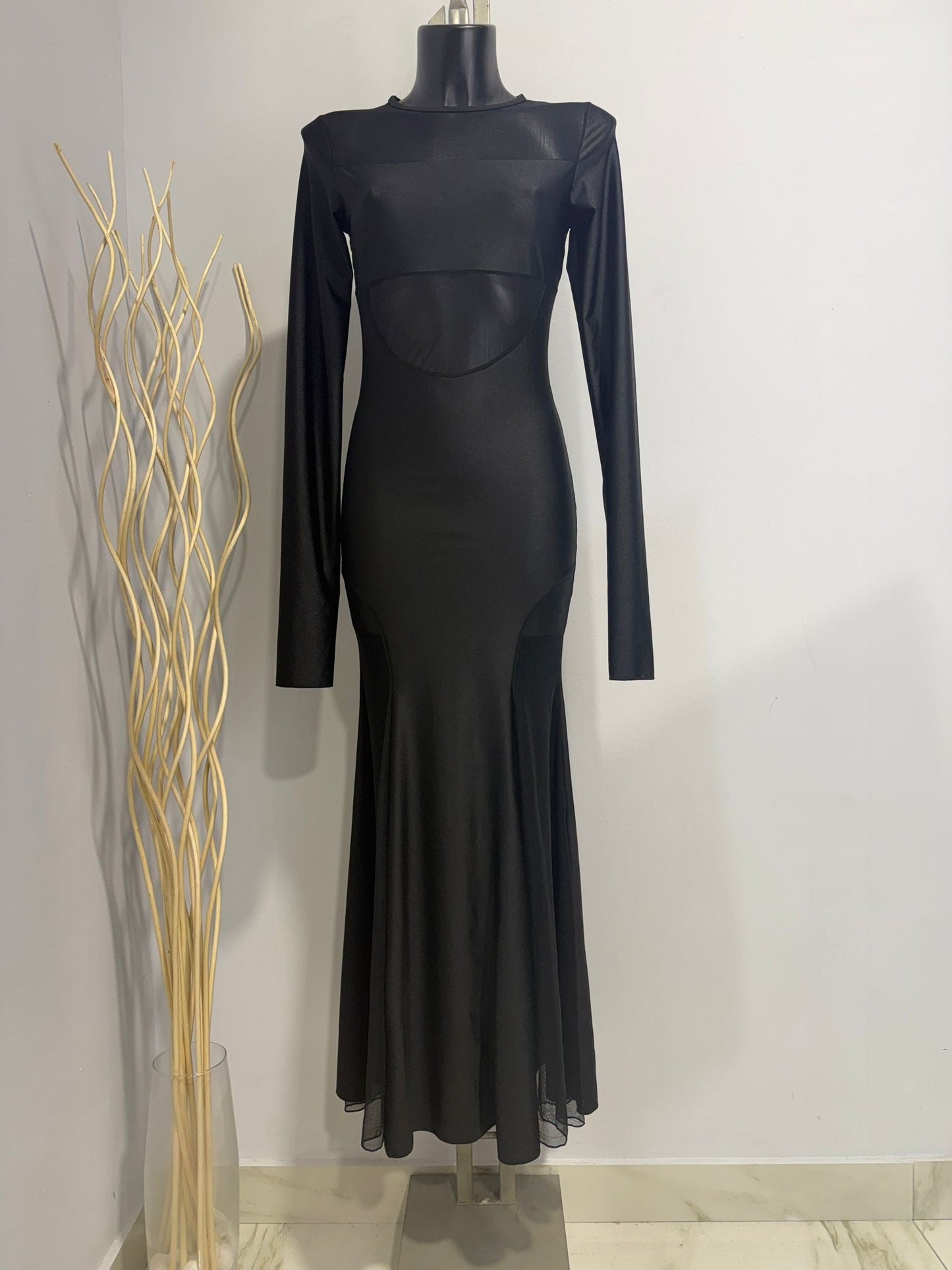 Vestido Gomez Largo Vaporoso Elegante