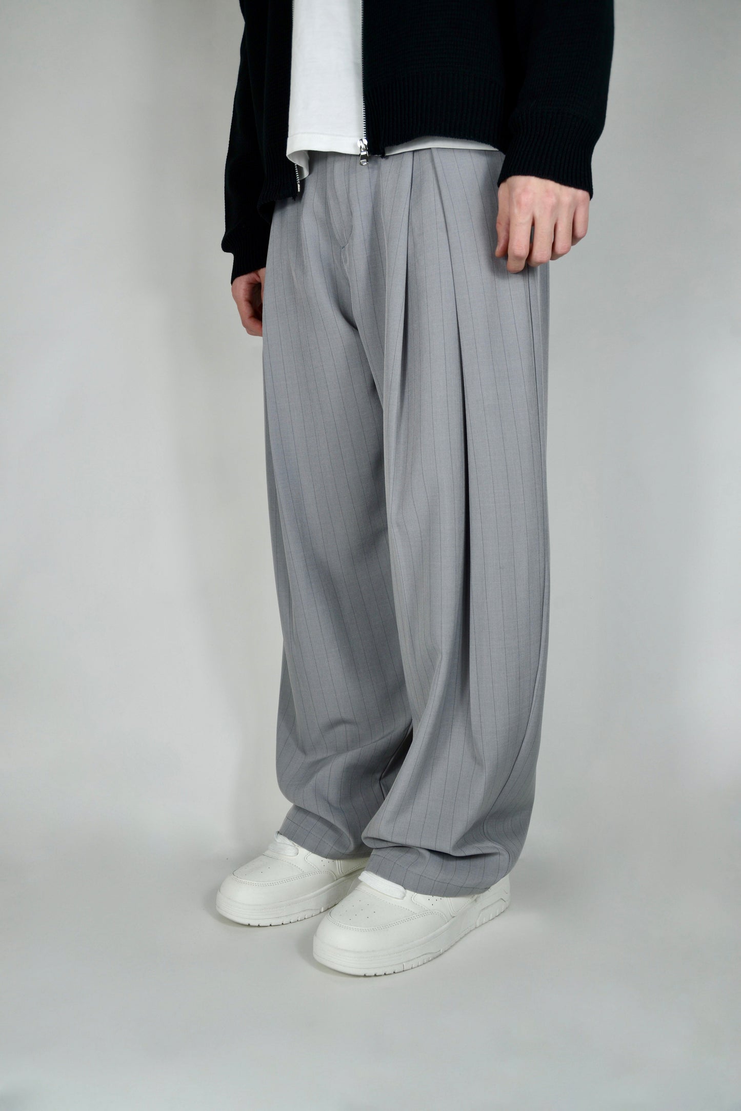 Pantalón Raya Diplomática Gris