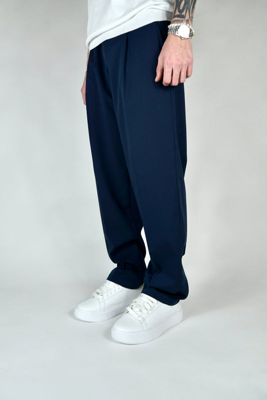 Pantalón de Vestir Azul Medianoche