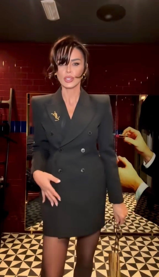 Vestido Blazer Barbara Doppiopetto + Medias de Regalo