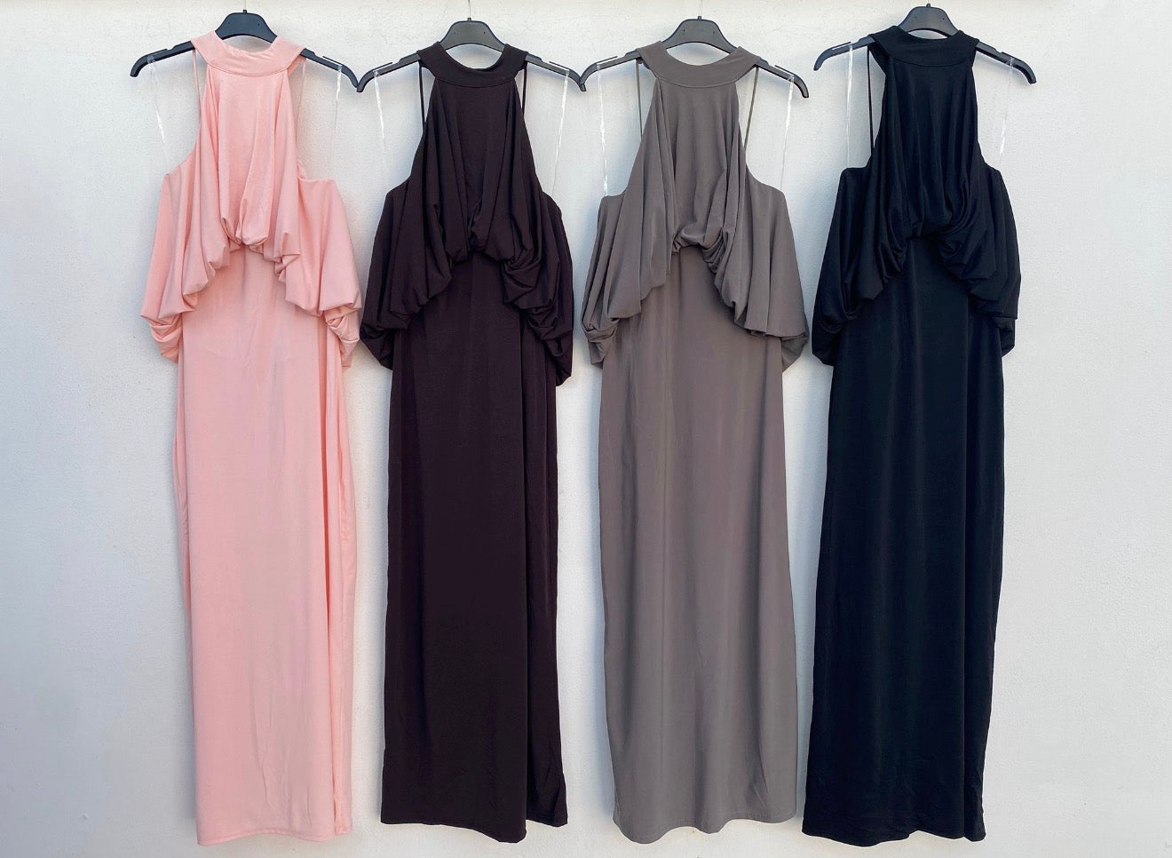 Vestido Zanzibar Largo Exótico 4 Colores