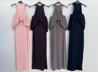 Vestido Zanzibar Largo Exótico 4 Colores