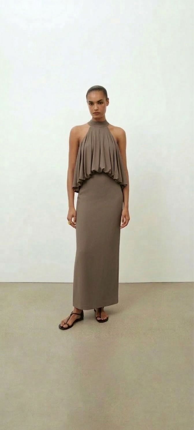 Vestido Zanzibar Largo Exótico 4 Colores