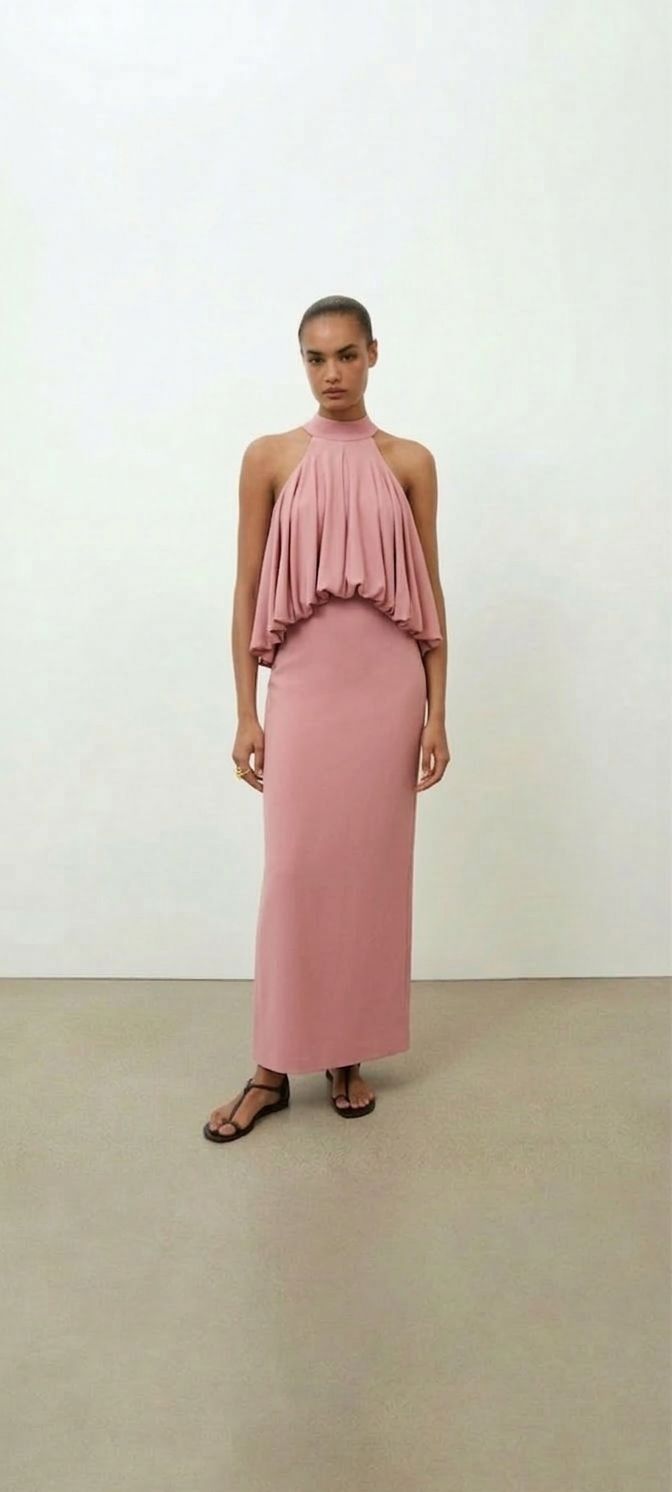 Vestido Zanzibar Largo Exótico 4 Colores