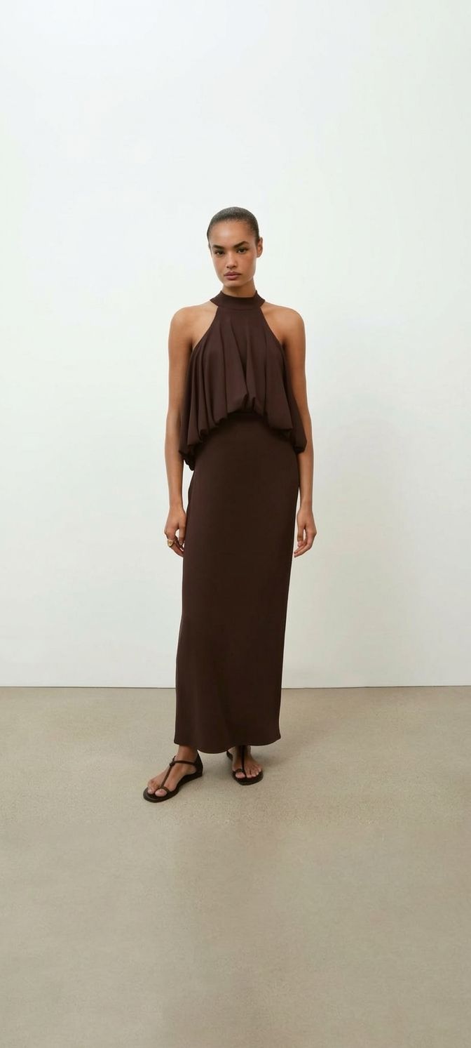 Vestido Zanzibar Largo Exótico 4 Colores