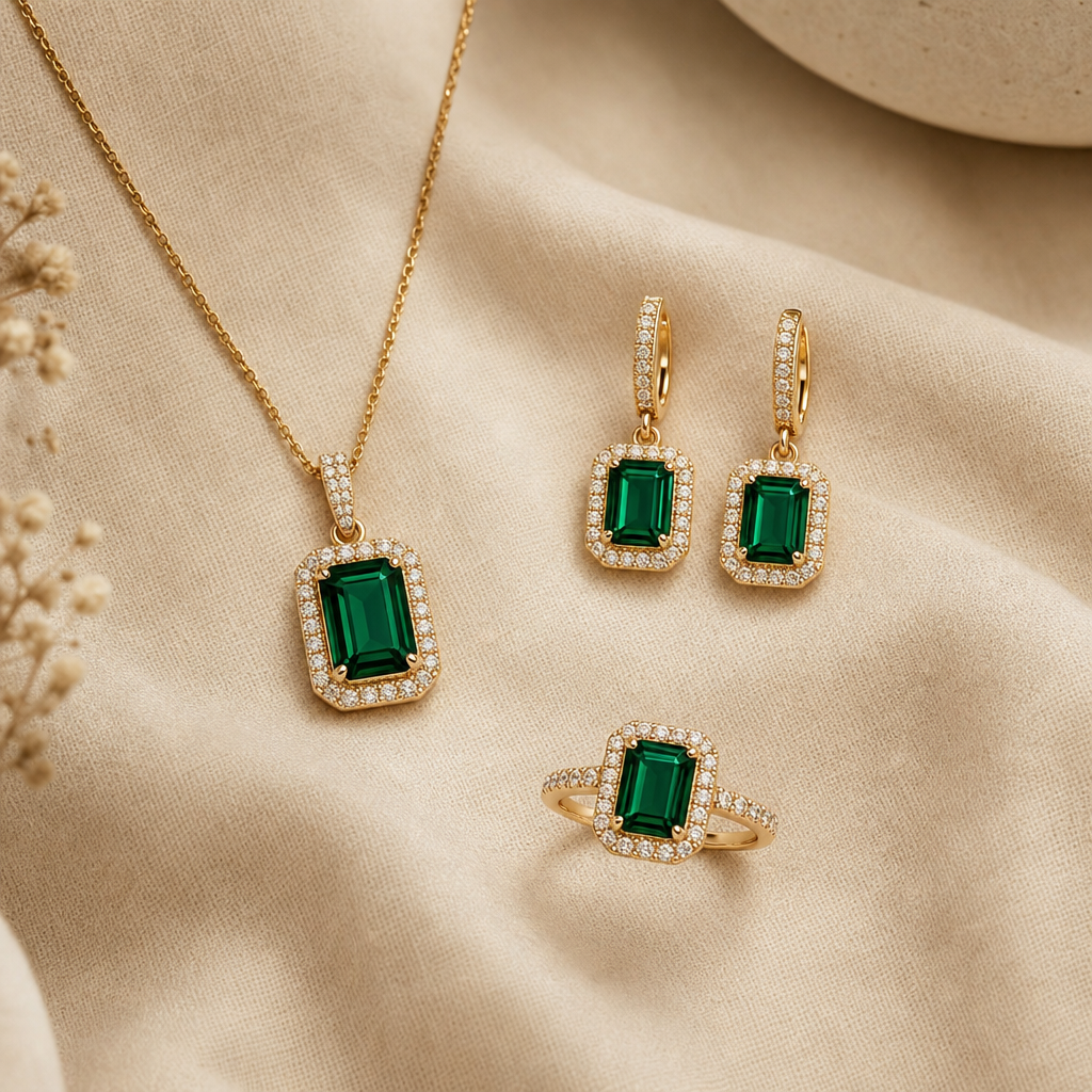 Collar Esmeralda | Martín Essence