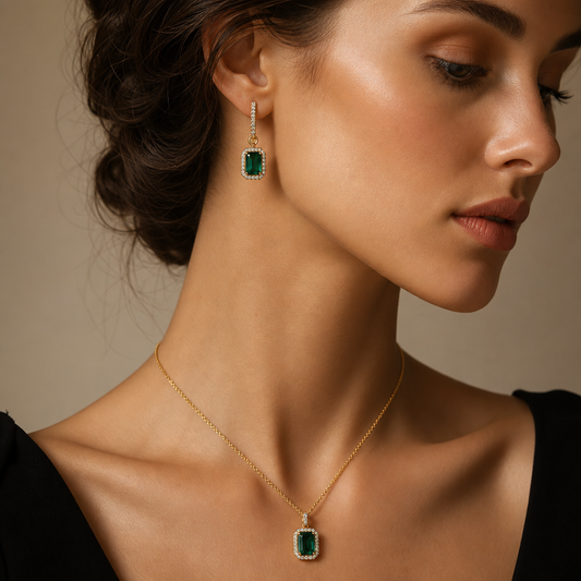 Collar Esmeralda | Martín Essence