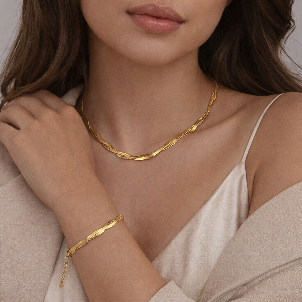PROMO 2x1 - Conjunto Espiga Trenzada